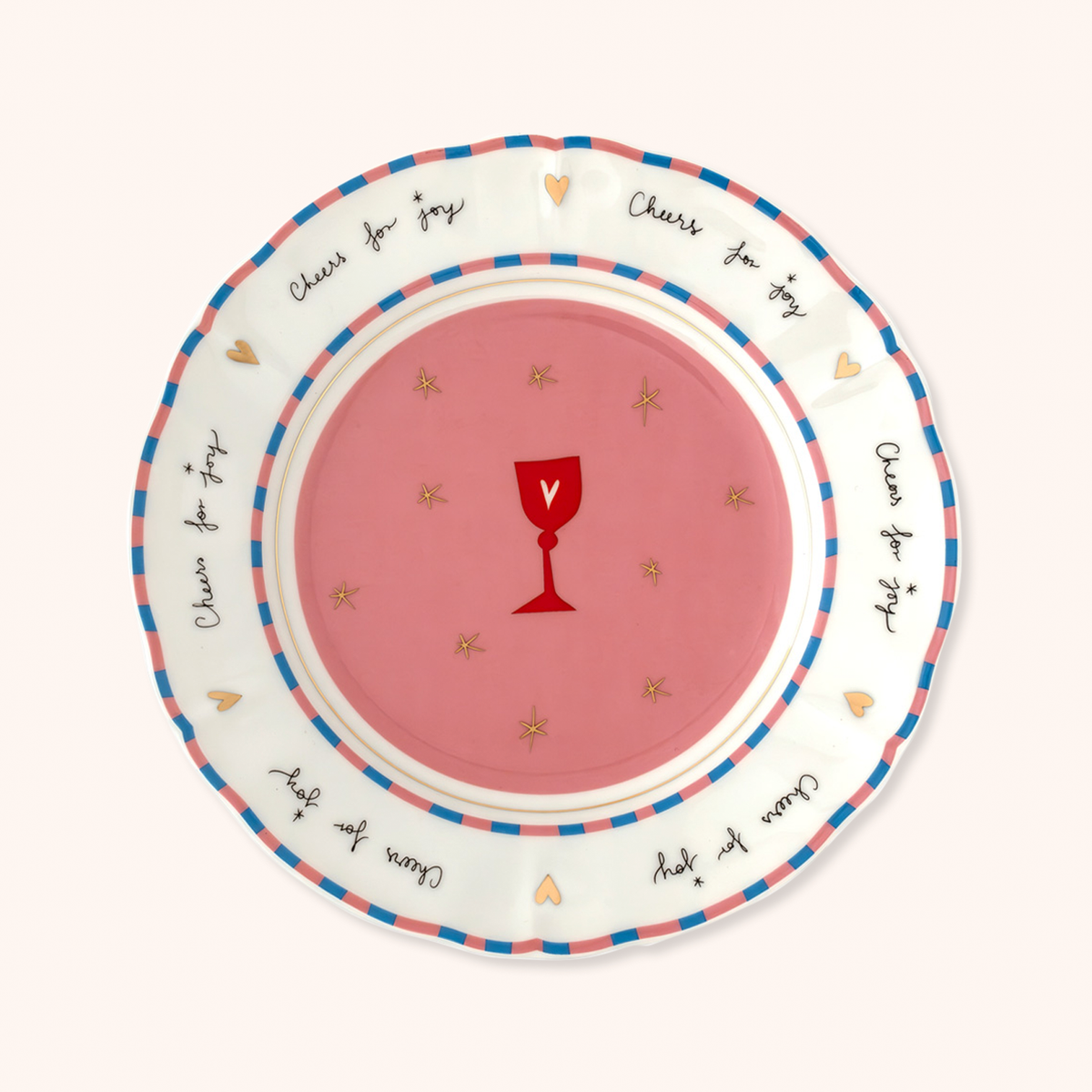 Fruit Plate Glass 20.5cm