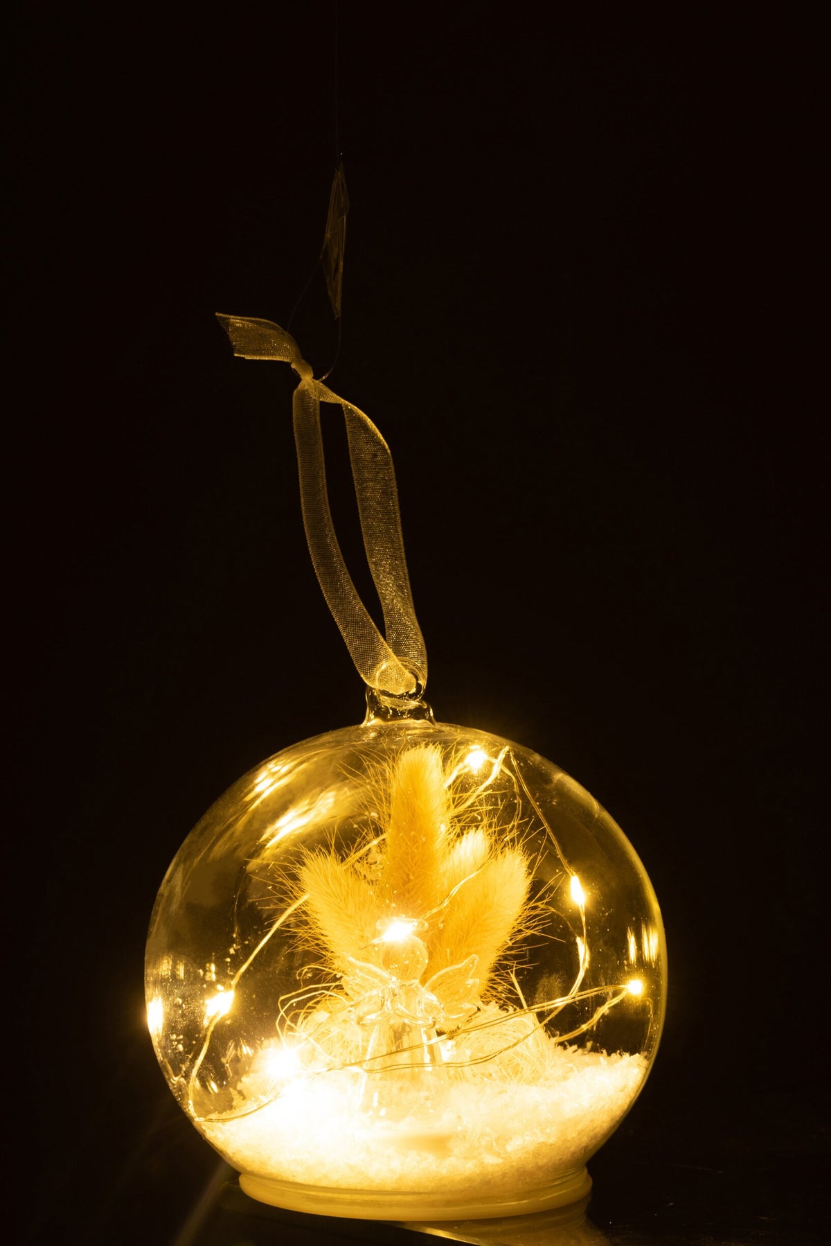 LED Angel Christmas Bauble