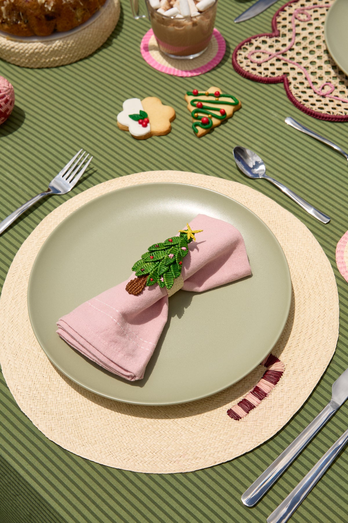 Christmas Pine Tree Napkin Ring