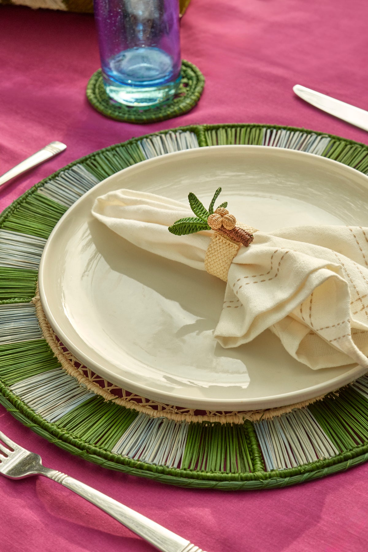 Mini Palm Tree Napkin Ring