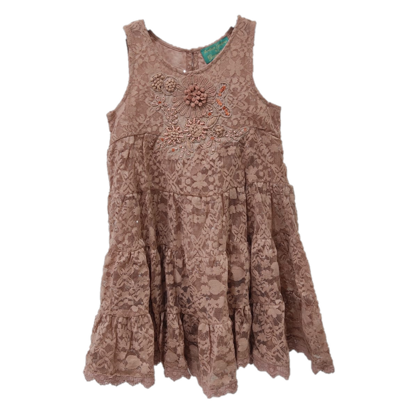 Cameo Macramé Girl Dress