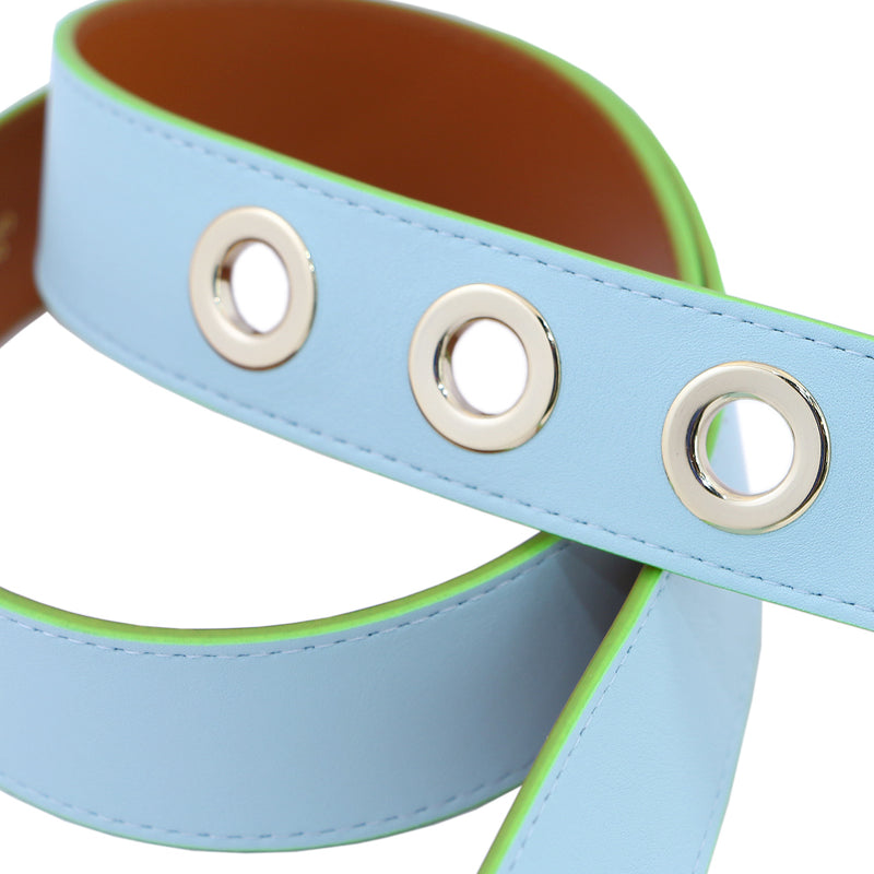 Sky Blue Contrast Belt