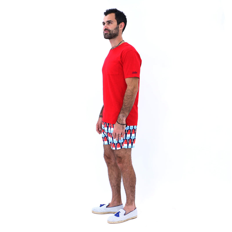 Lighting Ice French Swim Short