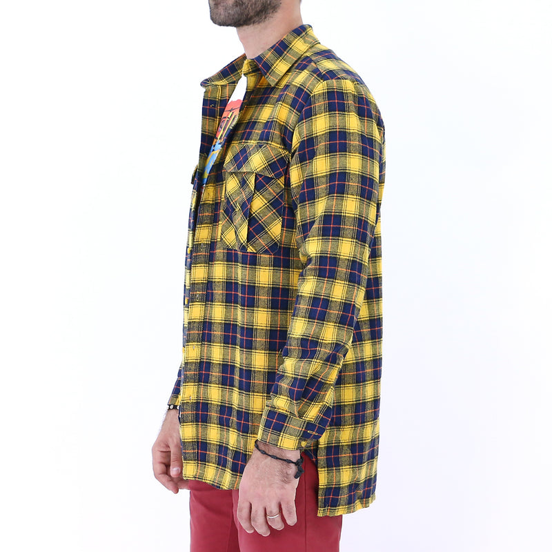 Flannel Yellow Shirt