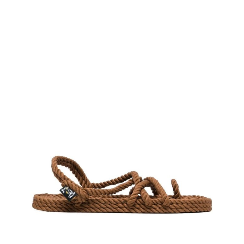 Toe Joe Rope Sandals in Café Brown