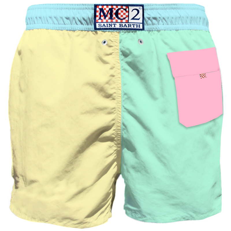 Gustavia Pastel Block Swim