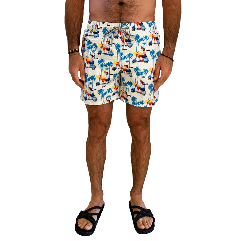 Gustavia Classic Vespa Swim Short
