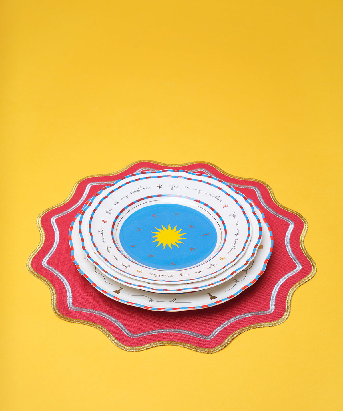 Fruit Plate Sun 20.5cm