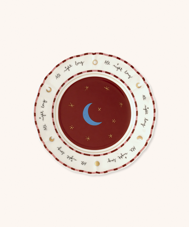 Fruit Plate Moon 20.5cm