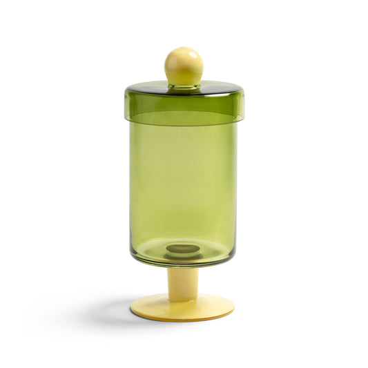 Jar Duo Tall Green