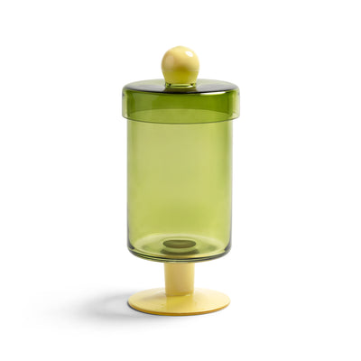 Jar Duo Tall Green