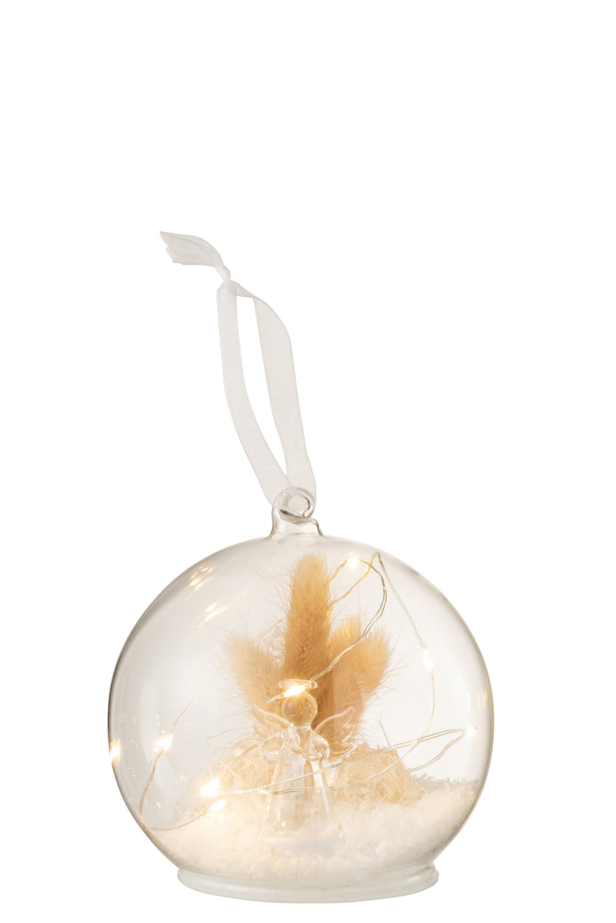 LED Angel Christmas Bauble