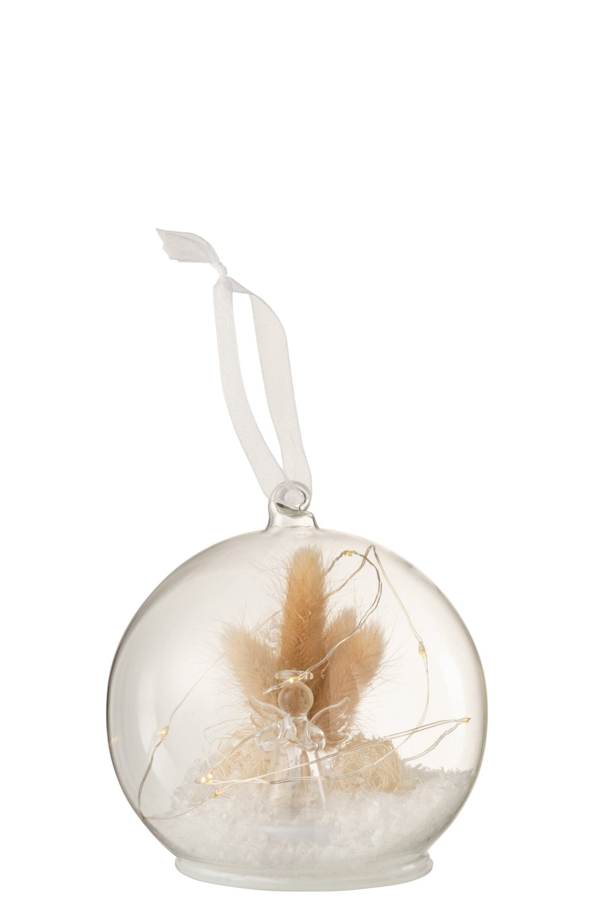 LED Angel Christmas Bauble