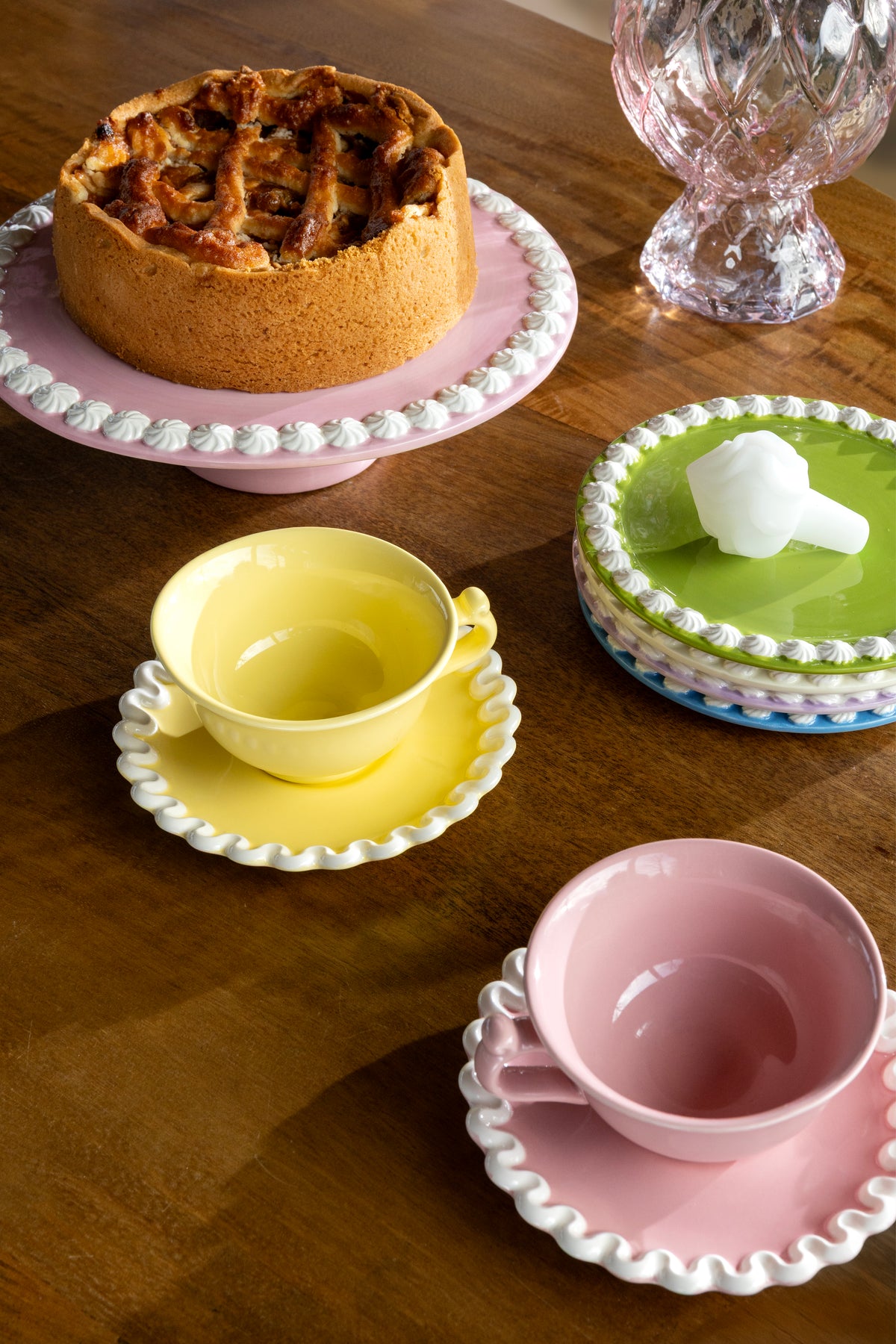 Whip Dessert Plates Set of 4