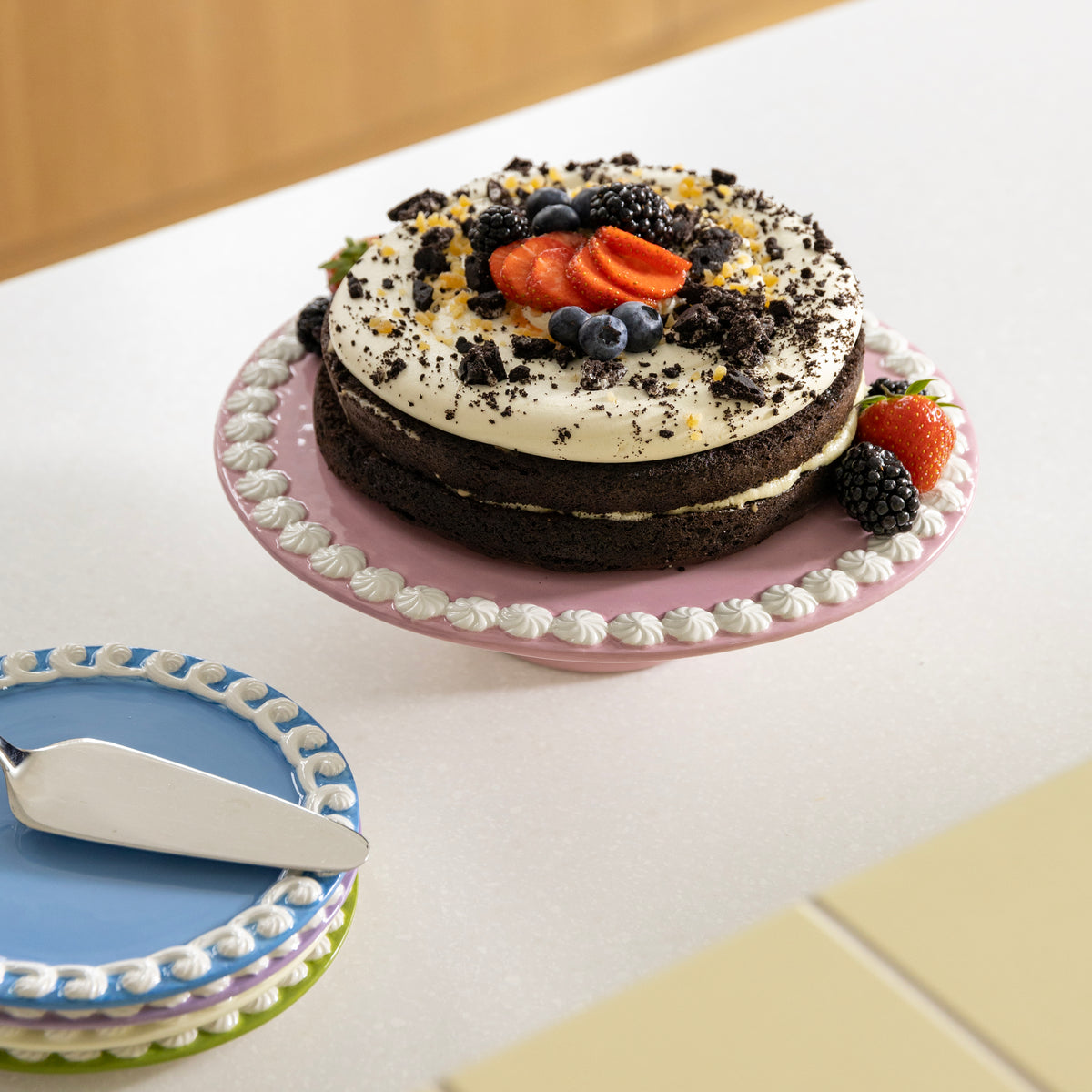 Whip Dessert Plates Set of 4