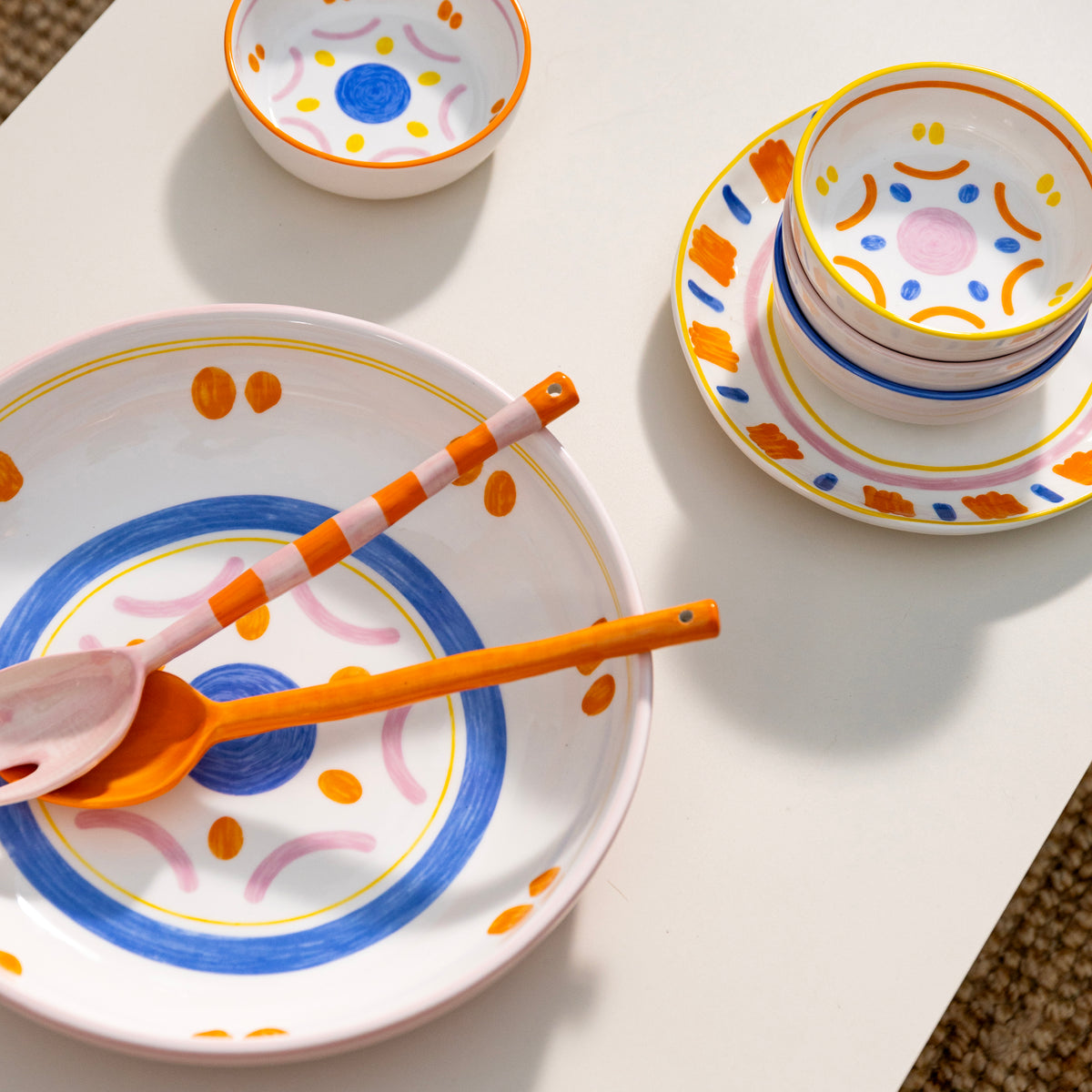 Salad Server Boavista Stripe