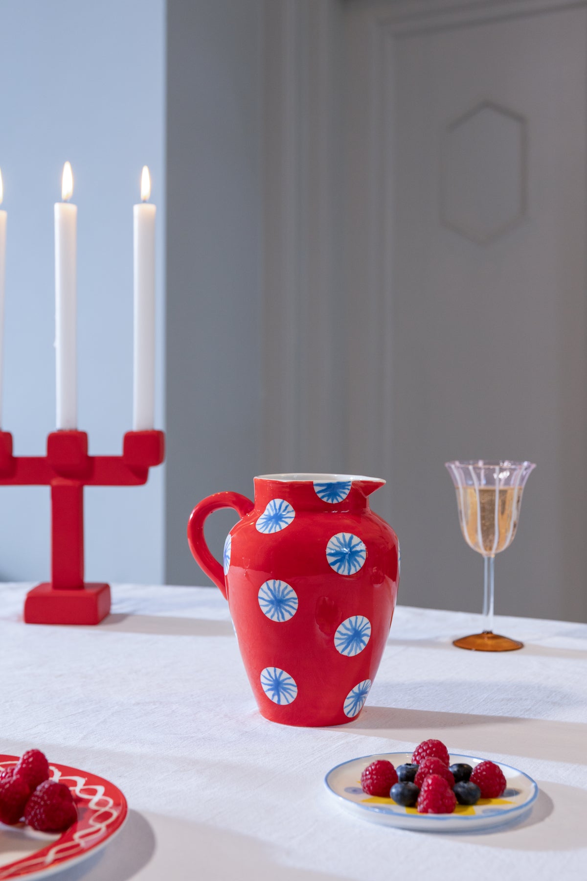 Jug Festivo Red