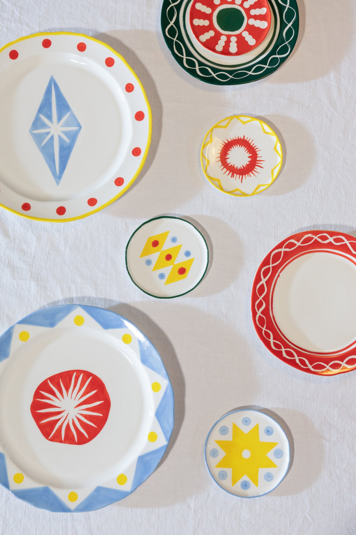 Plate Festivo Large Star