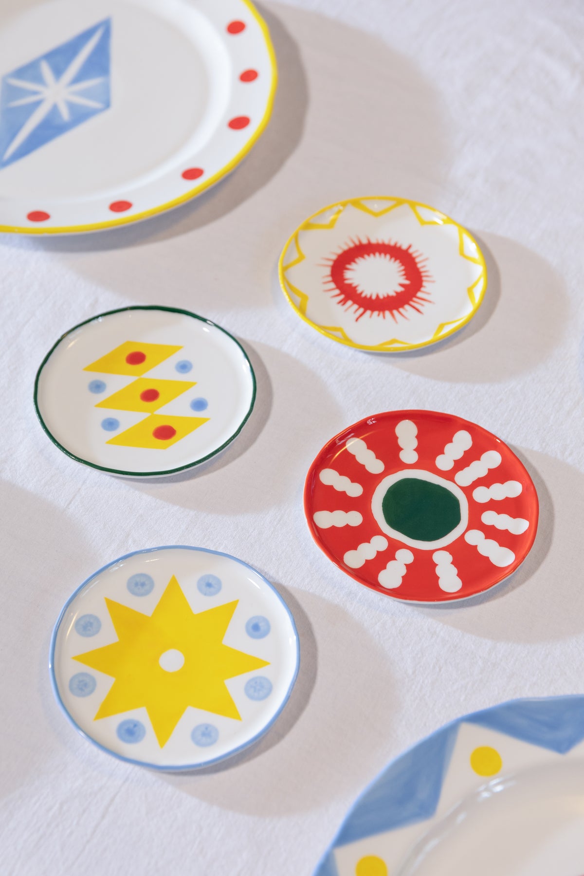 Plate Festivo Large Rhombic