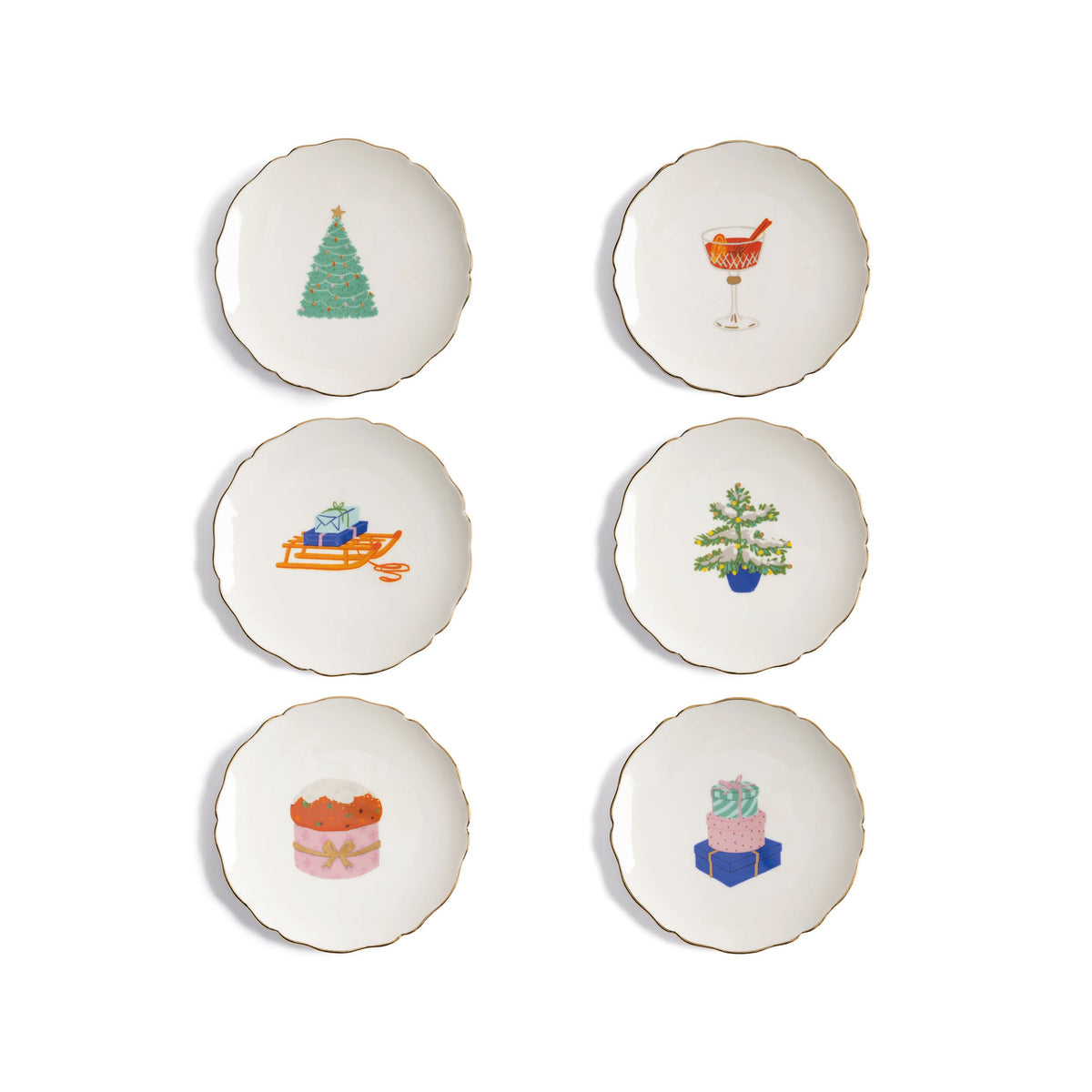 Plate Feast Set of 6