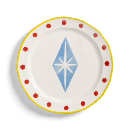 Plate Festivo Large Rhombic