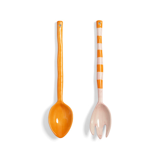 Salad Server Boavista Stripe