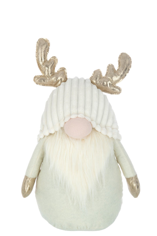 Plush Gnome with Antlers
