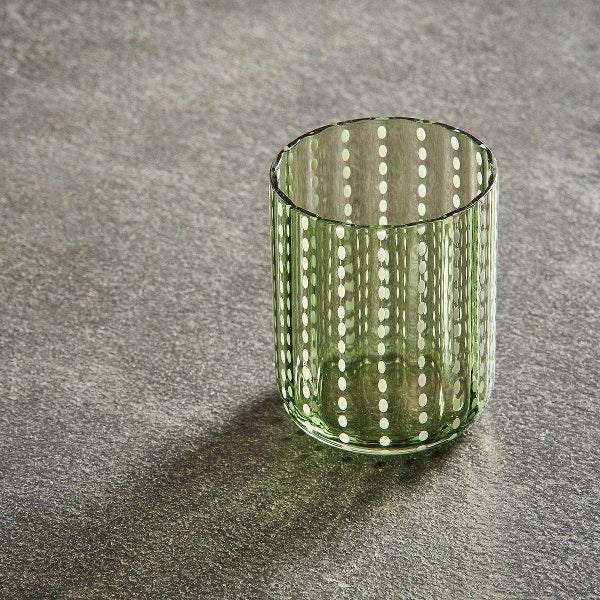 Dotty Drinking Glass