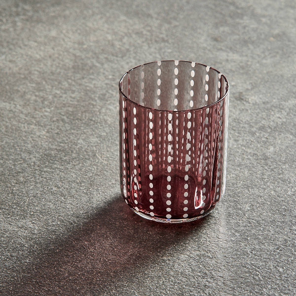Dotty Drinking Glass