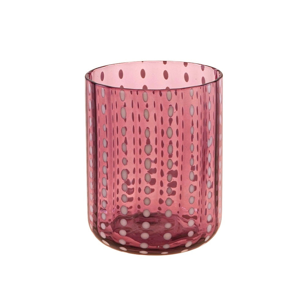 Dotty Drinking Glass
