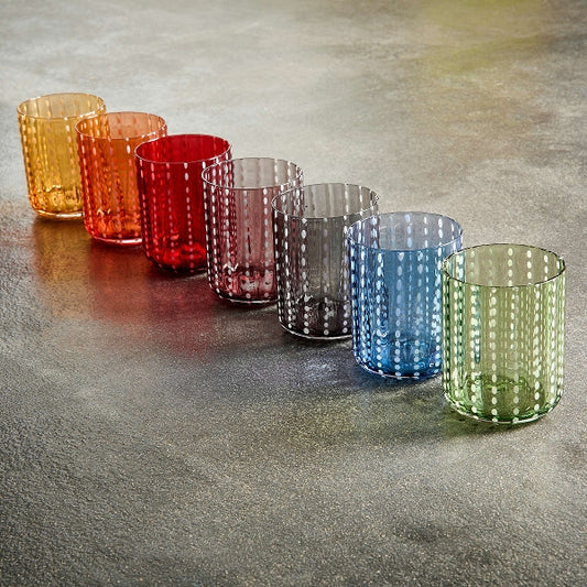Dotty Drinking Glass