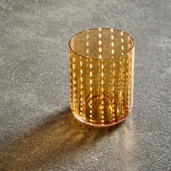 Dotty Drinking Glass
