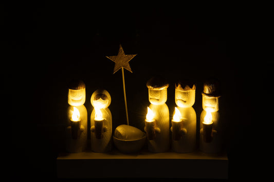 LED Nativity Scene