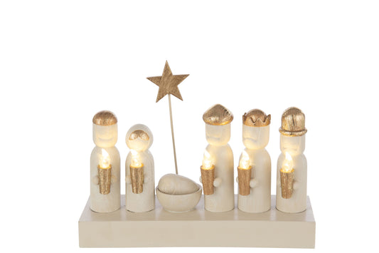 LED Nativity Scene