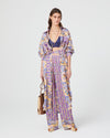 Safari Print Silk Dress