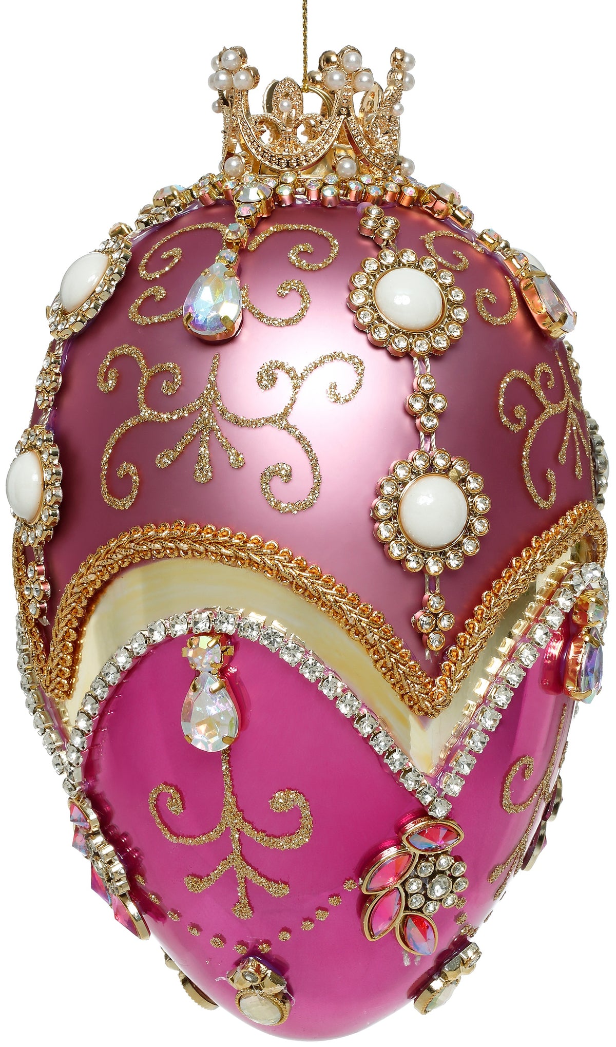 Pink Jewel Egg Ball with Stand