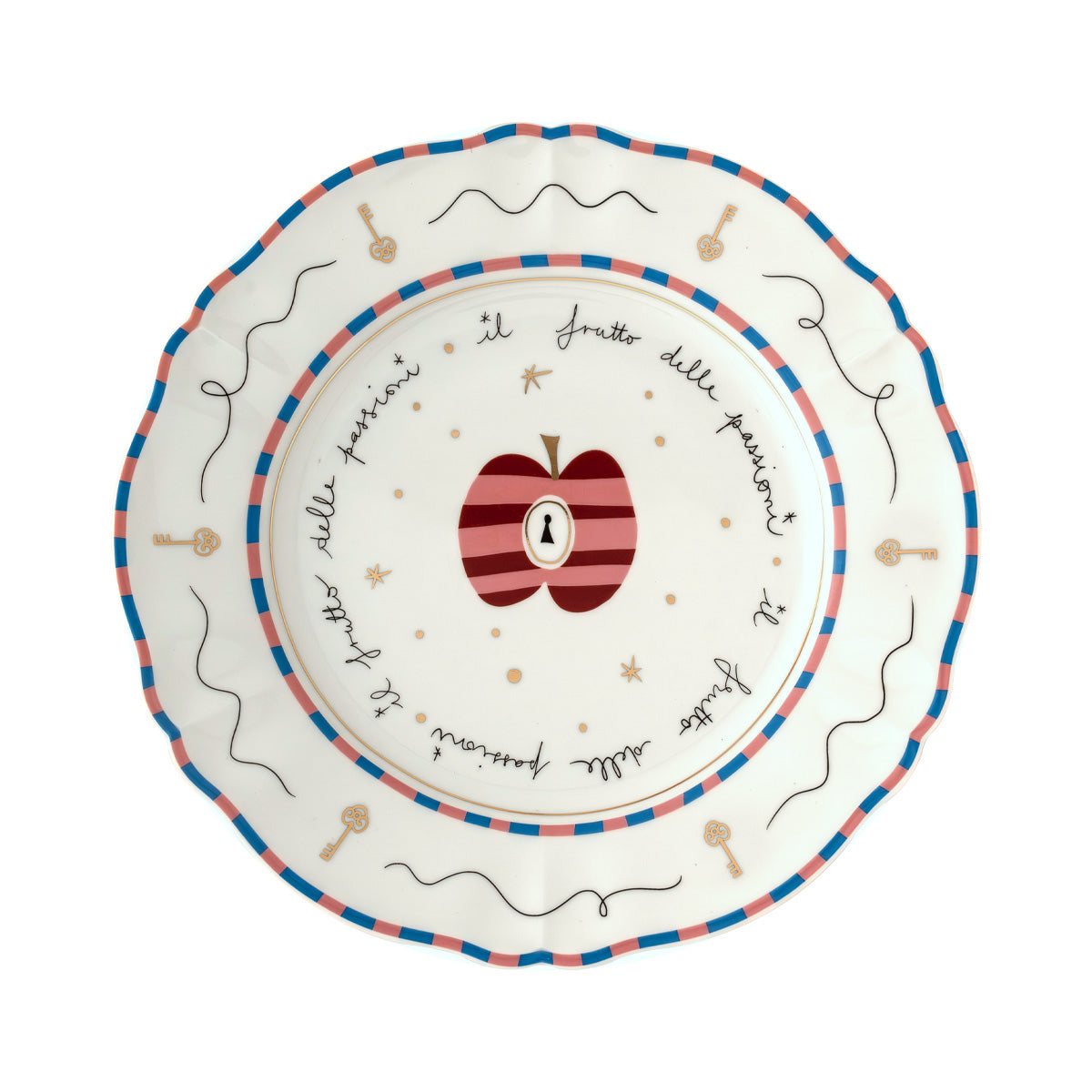 Flat Plate Apple 26.5cm