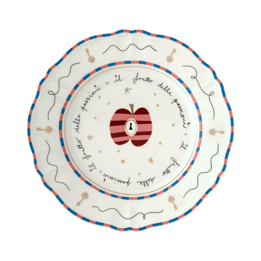 Flat Plate Apple 26.5cm