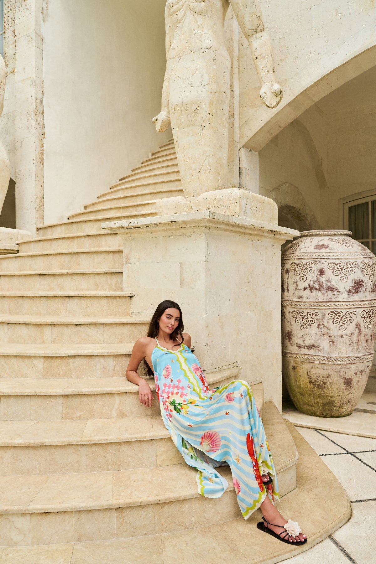 Riva Coverup in Summer Zest Print