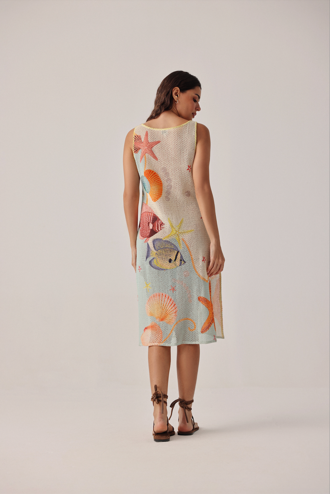Keya Coverup in Seaborn Print