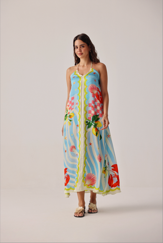Riva Coverup in Summer Zest Print