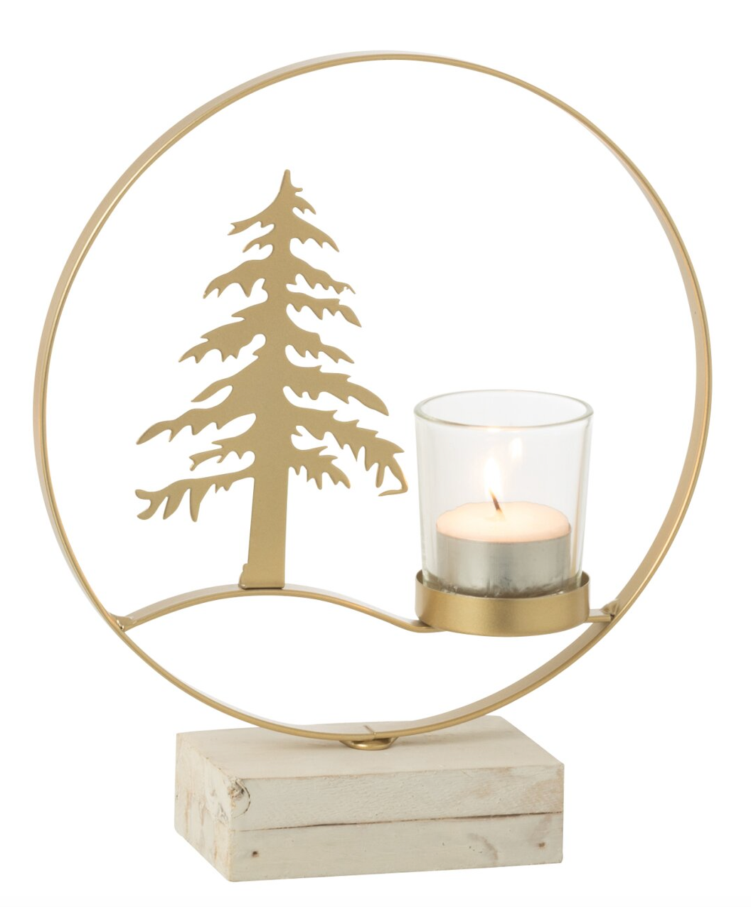 Reindeer And Tree Tealight holder