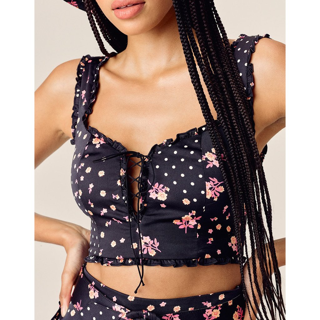 Camellia Crop Top