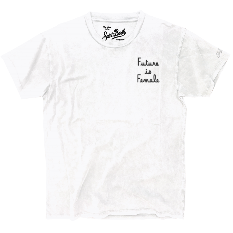 Female is Future Embroidered T-Shirt