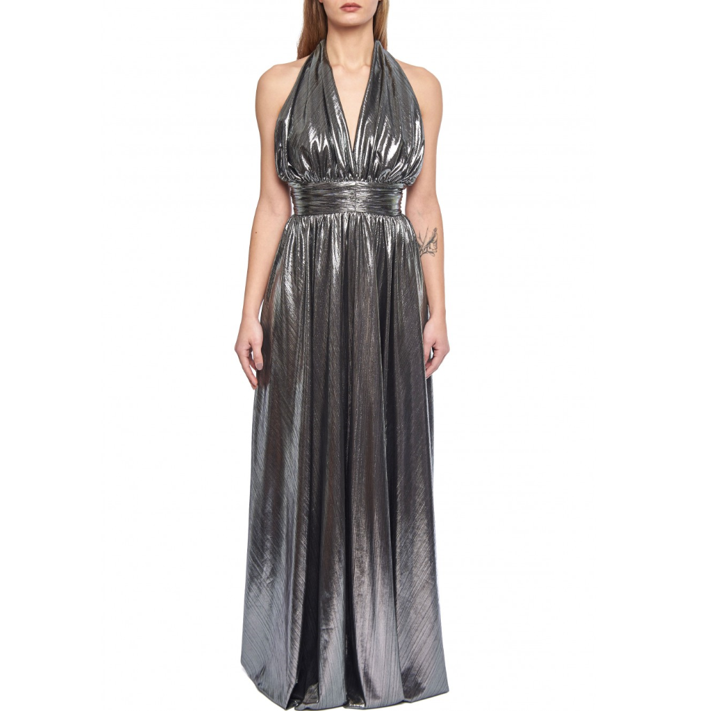 Gaga Silver Long Dress