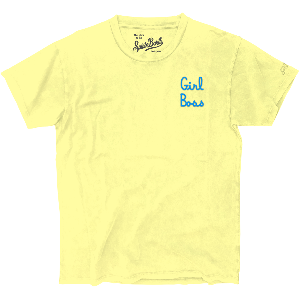 Girl Boss Embroidered T-Shirt