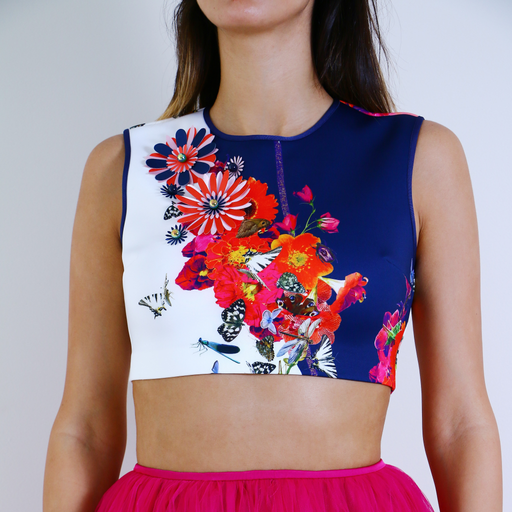 Cascading Butterfly Top