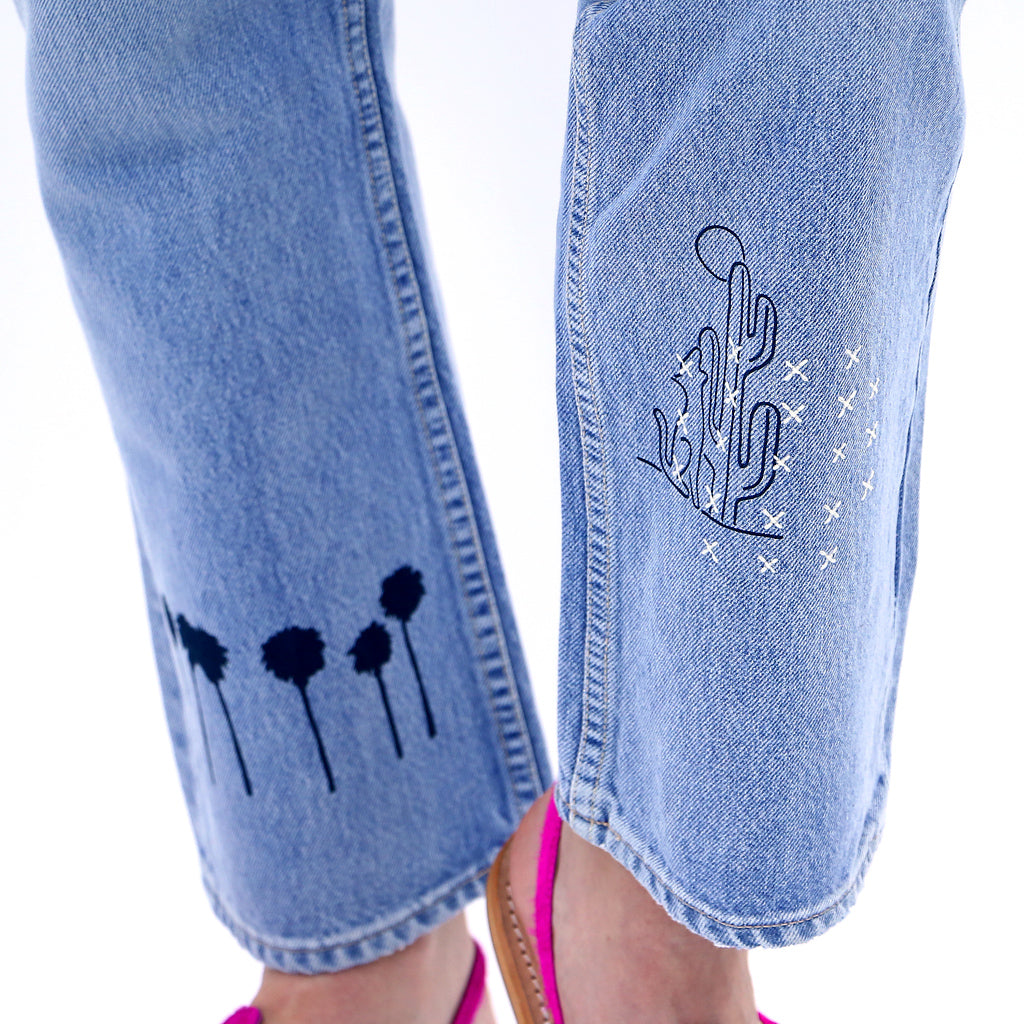 High Rise Sarah Festival Jeans