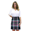 Wool Checkered Skirt