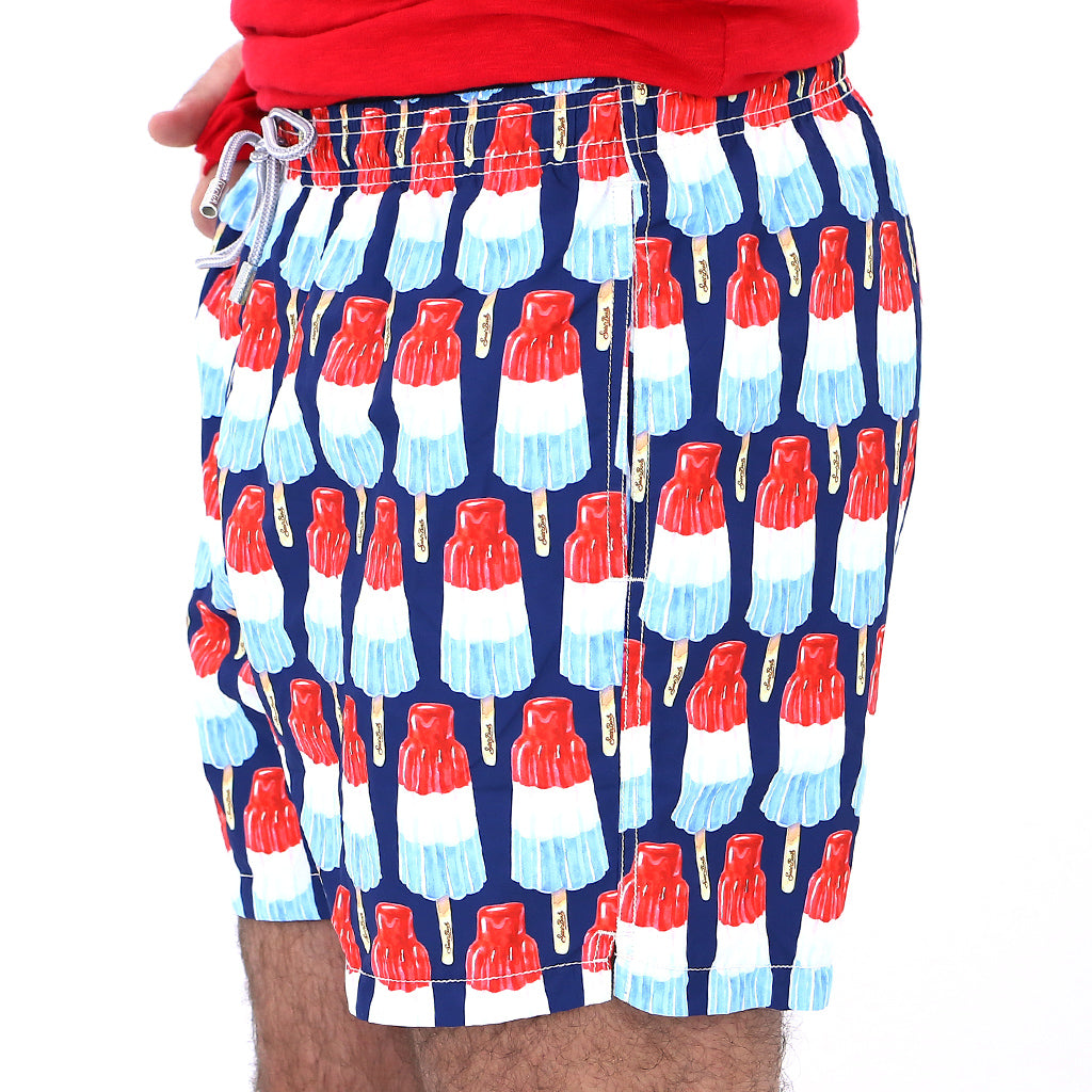 Lighting Ice French Swim Short
